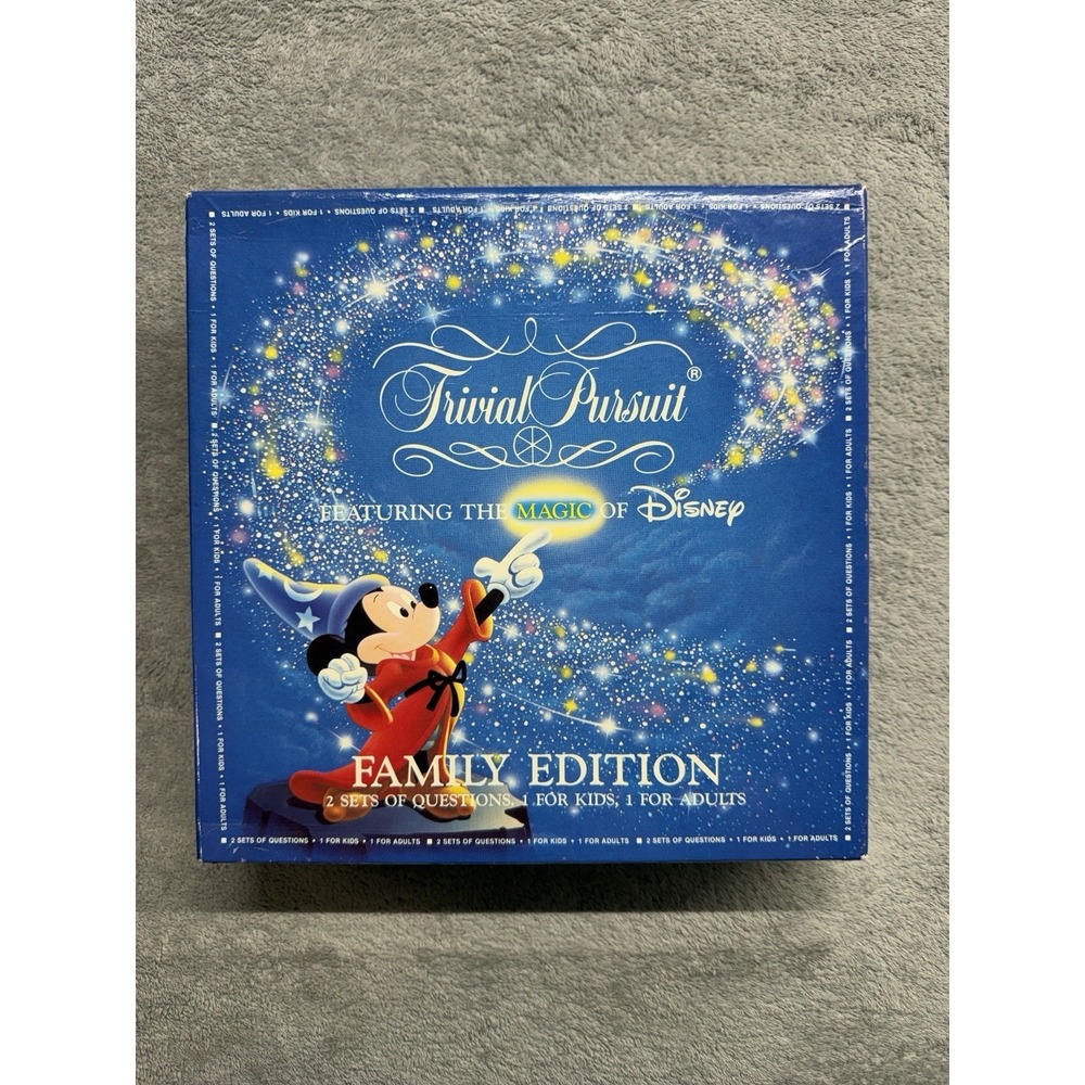 Vintage Trivial Pursuit: Family Edition Featuring the Magic Of Disney